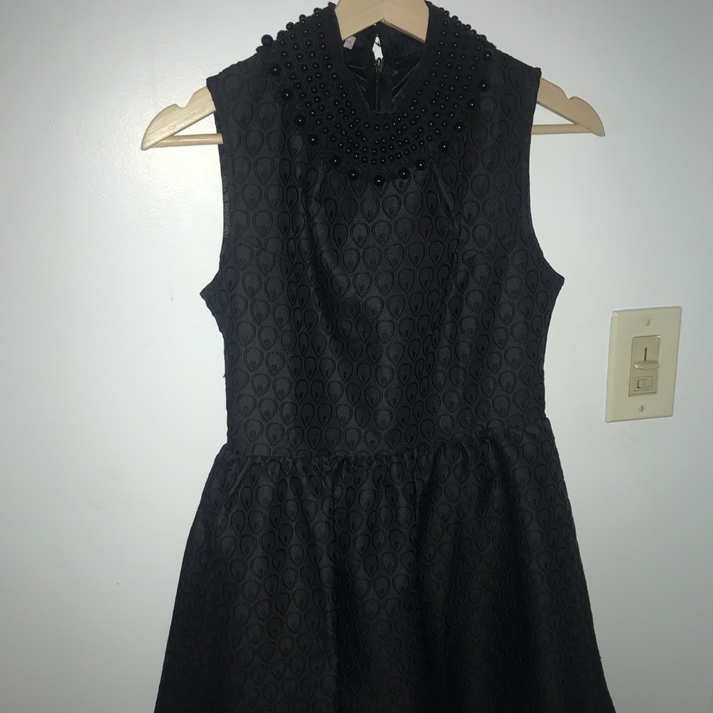 Custom Black Cocktail Dress
